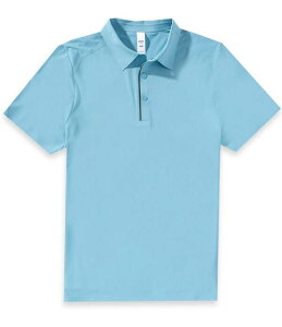 ���[�k �����Y �g�b�v�X �V���c RHONE Approach Tech Performance Stretch Short Sleeve Polo Shirt Azure Blue �u���[