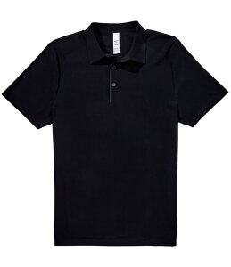 ���[�k �����Y �g�b�v�X �V���c RHONE Approach Tech Performance Stretch Short Sleeve Polo Shirt Pure black �u���b�N