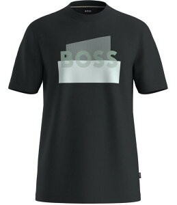 �q���[�S�{�X �����Y �g�b�v�X �V���c �g�[�� Hugo Boss Big & Tall C-Thompson 250 Short Sleeve T-Shirt Black �u���b�N