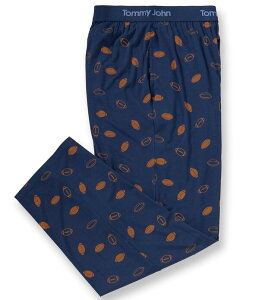 �g�~�[�W���� �����Y �g�b�v�X �V���c �v�����g �p���c Tommy John Second Skin Football Print Sleepants Kick Off Dress Blues