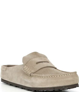 �r���P���V���g�b�N ���f�B�[�X �V���[�Y �T���_�� �X�G�[�h Birkenstock Women's Naples 2.0 Suede Penny Keeper Clogs Taupe �g�[�v