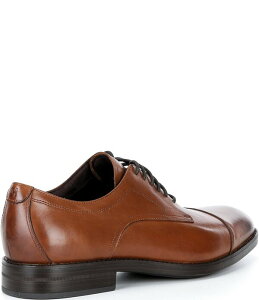 �R�[���n�[�� �����Y �V���[�Y �I�b�N�X�t�H�[�h �L���b�v ���U�[ Cole Haan Men's Harmon Grand Wateresistant Leather Cap Toe Oxfords British Tan/Dark Brown �u���E��