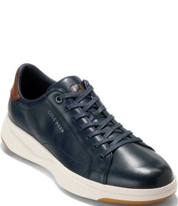 �R�[���n�[�� �����Y �V���[�Y �X�j�[�J�[ ���[�X ���U�[ Cole Haan Men's Grandpro Tennis 2.0 Leather Lace-Up Sneakers Navy Blazer/British Tan �l�C�r�[
