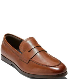 �R�[���n�[�� �����Y �V���[�Y �X���b�|���E���[�t�@�[ Cole Haan Men's Wyeth Penny Loafers CH British Tan/Dark Natural �^��