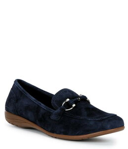 �W���Z�t�Z�C�x�� ���f�B�[�X �V���[�Y �p���v�X�G�[�h ���[�t�@�[ Josef Seibel Fenja 34 Suede Bit Buckle Loafers Indigo �C���f�B�S