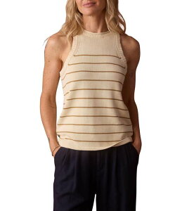 �m�[�}���u�����h ���f�B�[�X �g�b�v�X �V���c �n�C�l�b�N The Normal Brand Wanderlust Fennel Stripe High Neck Tank Fennel Stripe �X�g���C�v