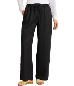 �g�b�~�[�o�n�} ���f�B�[�X �{�g���X �J�W���A���p���c ���l�� Tommy Bahama Two Palm Easy Lightweight Linen Elastic Drawstring Pants Black �u���b�N