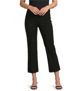 �C���x�X�g�����c ���f�B�[�X �{�g���X �J�W���A���p���c Investments Pull-On Lightweight Ponte Kick Flare Cropants Black �u���b�N