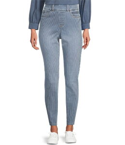 �E�G�X�g�o�E���h ���f�B�[�X �{�g���X �J�W���A���p���c Westbound High Rise Pull-On Skinny Pants Bleach Stripe �X�g���C�v