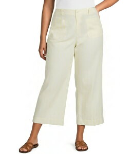 ���[�V�[�p�� ���f�B�[�X �{�g���X �J�W���A���p���c �v���X�T�C�Y �v�����g Lucy Paris Plus Johnny Stripe Print Front Pocket Pants Yellow Stripe �C�G���[