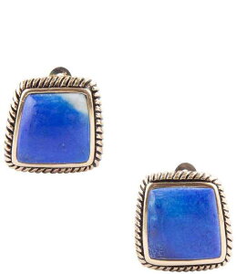 �o�[�X ���f�B�[�X �A�N�Z�T���[ �s�A�X�E�C�������O Barse Roped Blue Lapis Golden Clip Earrings Gold/Blue Lapis �u���[