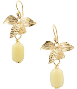 �o�[�X ���f�B�[�X �A�N�Z�T���[ �s�A�X�E�C�������O Barse Viridia Resort Bronze And Yellow Jade Drop Earrings Jade/Gold �S�[���h
