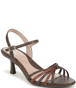 �i�`�����C�U�[ ���f�B�[�X �V���[�Y �T���_�� Naturalizer Tawny Snake Textured Strappy Knottedressandals Chocolate Caramel �`���R���[�g