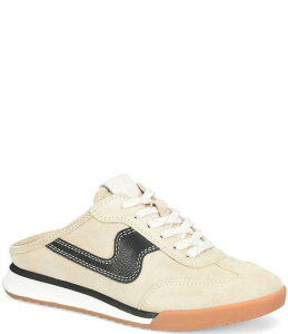 �\�t�g ���f�B�[�X �V���[�Y �X�j�[�J�[ �X�G�[�h Sofft Kassie Suede Retropen-back Sneakers Biscuit