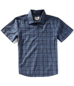 �}�[���b�g �����Y �g�b�v�X �V���c Marmot AirExchange Novelty Short Sleeve Woven Shirt Thunderhead Grey �O���[