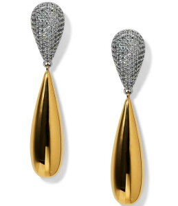 �i�f�B�[�� ���f�B�[�X �A�N�Z�T���[ �s�A�X�E�C�������O �~�j Nadri Gemini Pave Rhinestone Top Drop Earrings Gold �S�[���h