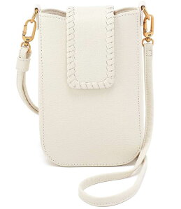 �z�{ ���f�B�[�X �o�b�O ���U�[ HOBO Expedition Pebbled Leather Phone Crossbody Bag Coastal Cloud