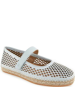 �W�F���g���\�E���Y ���f�B�[�X �V���[�Y �p���v�X�G�[�h Gentle Soulsienna Perforated Nubuck Suede Mary Janespadrille Flats Ballad Blue �u���[