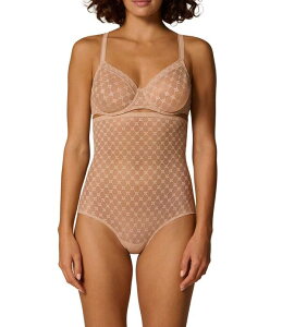 �V���[�k�y���[�� ���f�B�[�X �A���_�[�E�F�A �u���[�t�p���c �n�C�E�G�X�g Simone Perele Plume High Waist Shaper Brief Peau Rose