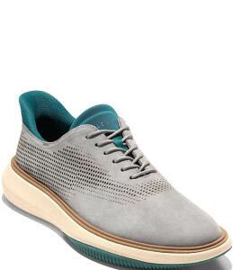 �R�[���n�[�� �����Y �V���[�Y �I�b�N�X�t�H�[�h Cole Haan Men's Grand Phaze Laser Quick-On Oxfords Ultimate Gray/Mediterranean/Angora �O���[