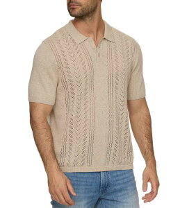 �t���b�O �A���h �A���Z�� �����Y �g�b�v�X �V���c �Z�[�^�[ Flag and Anthem Grove Short Sleeve Sweater Poloatmeal �I�[�g�~�[��