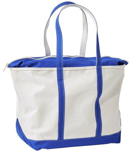 �G���G���r�[�� ���f�B�[�X �o�b�O L.L.Bean Long Handle Zip Top Boat And ToteR Bag Regatta Blue �u���[