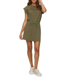 �t���b�O �A���h �A���Z�� ���f�B�[�X �g�b�v�X �����s�[�X �~�j Flag and Anthem Rochelle Short Sleeve Mini Dress Olive �I���[�u