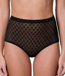 �V���[�k�y���[�� ���f�B�[�X �A���_�[�E�F�A �u���[�t�p���c �n�C�E�G�X�g Simone Perele Plume High Waist Control Brief Panty Black �u���b�N