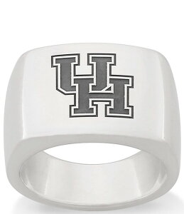 �W�F�[���Y �G�C�����[ �����Y �A�N�Z�T���[ �J�t�X�{�^�� James Avery University of Houston Signet Ring Sterling Silver �V���o�[