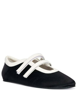 �A�U���A ���� ���f�B�[�X �V���[�Y �p���v�X Azalea Wang Randilyn Double Strap Mary Jane Flats Black �u���b�N
