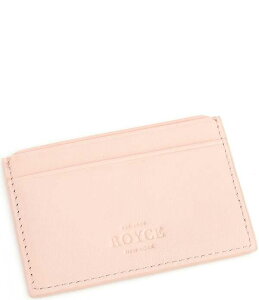 ���C�X ���f�B�[�X �A�N�Z�T���[ ���z ROYCE New York RFID Executive Slim Credit Card Case Light Pink �s���N