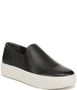 �o�C�I�j�b�N ���f�B�[�X �V���[�Y �X�j�[�J�[ �v���b�g�t�H�[�� ���U�[ Vionic Ellen Leather Slip On Platform Sneakers Black �u���b�N