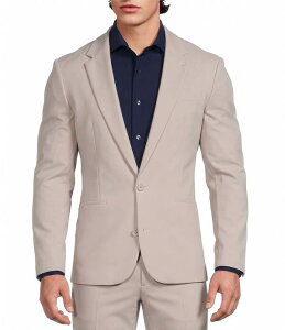 �����m �����Y �A�E�^�[ �W���P�b�g�E�u���]�� Murano Collezione Athletic Fit Performance Travel Suit Separates Jacket Beige �x�[�W��