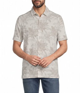 �g�b�~�[�o�n�} �����Y �g�b�v�X �V���c �g�[�� Tommy Bahama Big & Tall Costa Wave Palm Rays Camp Short Sleeve Woven Shirt Coconut