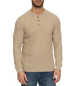 �t���b�O �A���h �A���Z�� �����Y �g�b�v�X �V���c ���B���e�[�W Flag and Anthem Vintage Soft Henley Shirtan �^��