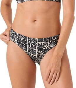 ���L�V�[ ���f�B�[�X �{�g���X �J�W���A���p���c �t�����[�� �t�����[ Roxy Geo Floral Full Coverage Hipster Swim Bottom Black/Ivory �A�C�{���[
