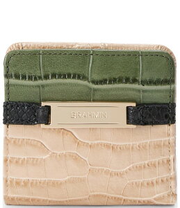 �u�����~�� ���f�B�[�X �A�N�Z�T���[ ���z �~�j BRAHMIN Hawthorn Collection Jane Multi Buckle Mini Bifold Wallet Multi �}���`�J���[