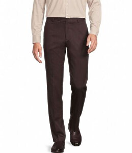 ���E���h�g�D���[�A���h���[�N �����Y �{�g���X �J�W���A���p���c Roundtree & Yorke TravelSmart Ultimate Performance Classic Straight Fit Flat Front Non-Iron Chino Pants Dark Brown �u���E��