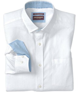 �W�����X�g���A���h�}�[�t�B�[ �����Y �g�b�v�X �V���c Johnston & Murphy Ovation Tile Long Sleeve Woven Shirt White �z���C�g