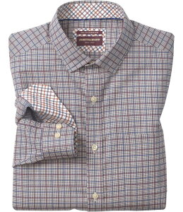 �W�����X�g���A���h�}�[�t�B�[ �����Y �g�b�v�X �V���c �~�j Johnston & Murphy Ovation Mini Plaid Long Sleeve Woven Shirtan Multi �^��