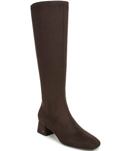 �T���G�f���}�� ���f�B�[�X �V���[�Y �u�[�c�E���C���u�[�c �g�[�� �X�G�[�h Sam Edelman Portia Suede Square Toe Tall Dress Boots Pinto Brown �u���E��