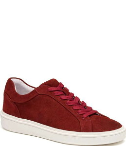 �W�����X�g���A���h�}�[�t�B�[ ���f�B�[�X �V���[�Y �X�j�[�J�[ �X�G�[�h ���[�X Johnston & Murphy Women's Ashley Lace-to-Toe Suede Sneakers Merlot