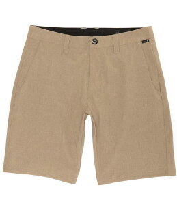 �{���R�� �����Y �{�g���X �n�[�t�p���c�E�V���[�c �V���[�g�p���c Volcom Frickin Cross Shred Static 20 Outseam Shorts Dark Khaki �J�[�L