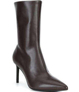 �W�F�t���[ �L�����x�� ���f�B�[�X �V���[�Y �u�[�c�E���C���u�[�c Jeffrey Campbell Everynite 2 Pointed Toe Stiletto Mid Calf Boots Coffee �R�[�q�[