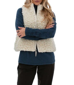 �A�x���`���� ���f�B�[�X �g�b�v�X �x�X�g �L���e�B���O �m�[�X���[�u �t���[�X Aventura Frostline Reversible Quilted Taffeta Fleece Stand Collar Sleeveless Zip Front Vest Egret