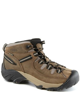 L[ Y V[Y u[cECu[c Keen Men's Targhee II Waterproof Hiking Boots Shitake/Brindle