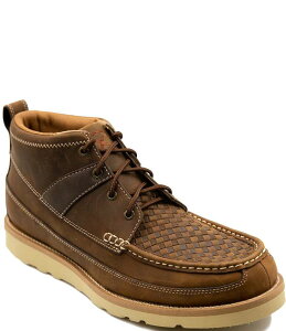 cCXebhGbNX Y V[Y u[cECu[c U[ Twisted X Men's 4 Woven Leather Boots Saddle
