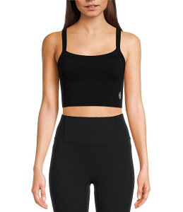 �t���[�s�[�v�� ���f�B�[�X �g�b�v�X �V���c �m�[�X���[�u Free People FP Movement All Clear Solid Scoop Neckline Sleeveless Cami Black �u���b�N