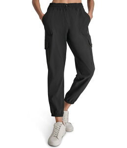 �_�i�L������ ���f�B�[�X �{�g���X �J�W���A���p���c DKNY by Donna Karan Pull-On Cargo Jogger Black �u���b�N