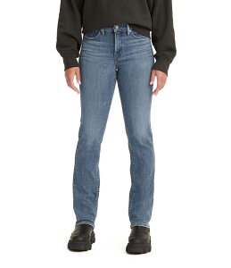 ���[�o�C�X ���f�B�[�X �{�g���X �f�j���p���c �X�g���[�g �W�[���Y Levi'sR 314 Shaping Mid Rise Straight Leg Jeans Lapis Gem